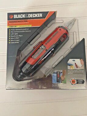 BLACK&DECKER 9V Battery Powered 7 Tools in 1